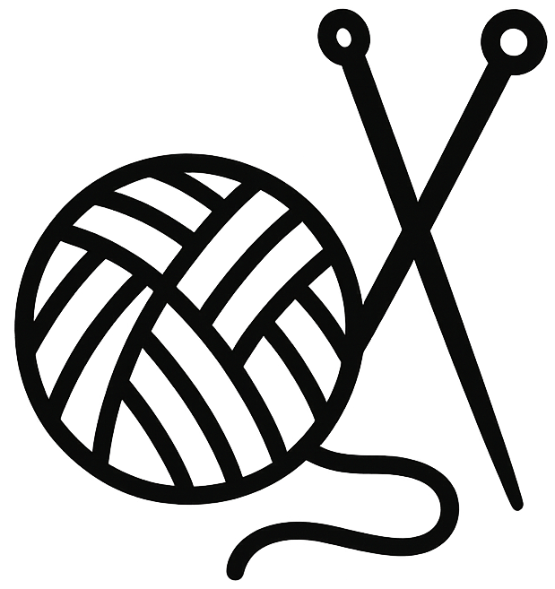 Клубок со спицами