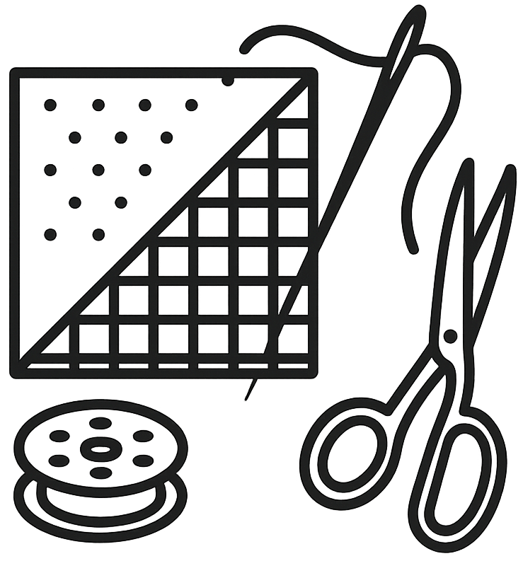 Материалы для шитья и пэчворка