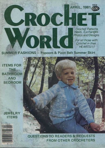 Crochet World April 1981