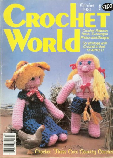 Crochet World october 1981 fc