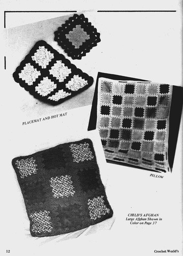 Crochet World Decorating with Crochet 1983 12