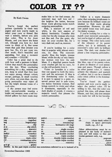 Crochet World December 1983 9