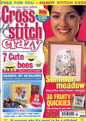 Cross Stitch Crazy 024 сентябрь 2001
