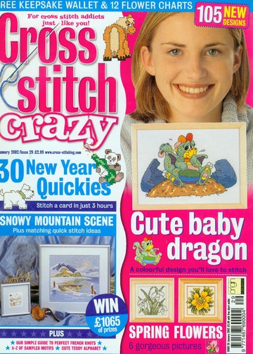 Cross Stitch Crazy 029 январь 2002