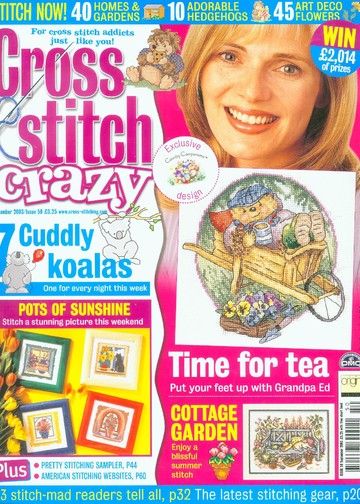 Cross Stitch Crazy 050 сентябрь 2003 + приложение 50 most wanted designs