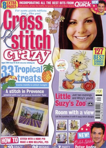 Cross Stitch Crazy 062 август 2004