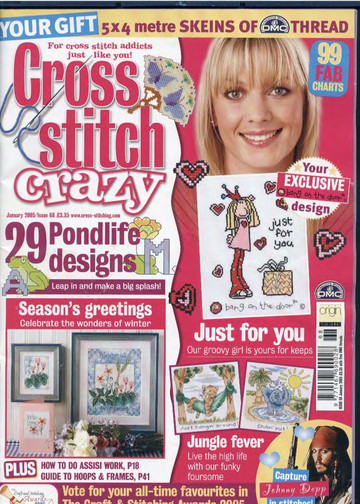 Cross Stitch Crazy 068 январь 2005-1