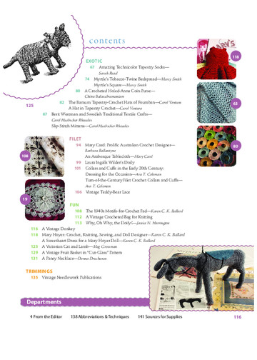 Crochet Traditions 2012 Fall-4