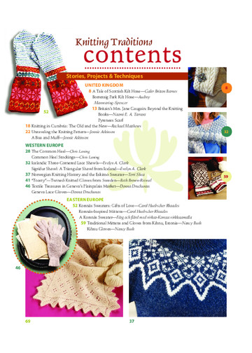Knitting Traditions 2011 Fall-3
