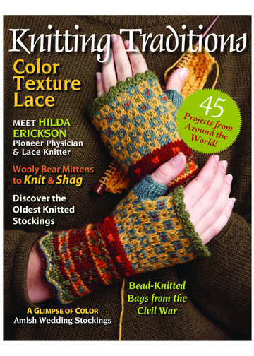Knitting Traditions 2011 Winter-1