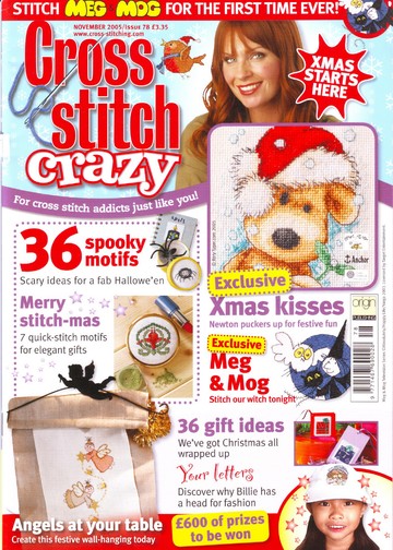 Cross Stitch Crazy 078 ноябрь 2005