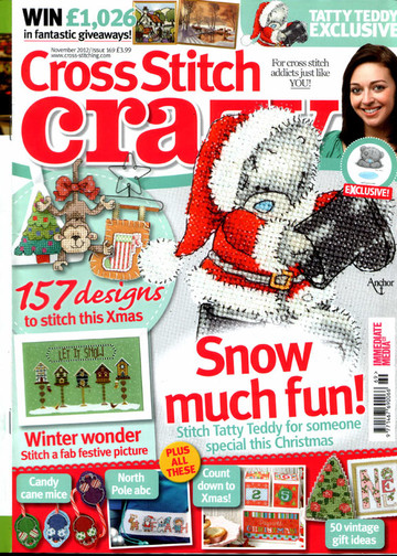 Cross Stitch Crazy 169 ноябрь 2012 + приложение Christmas Collection