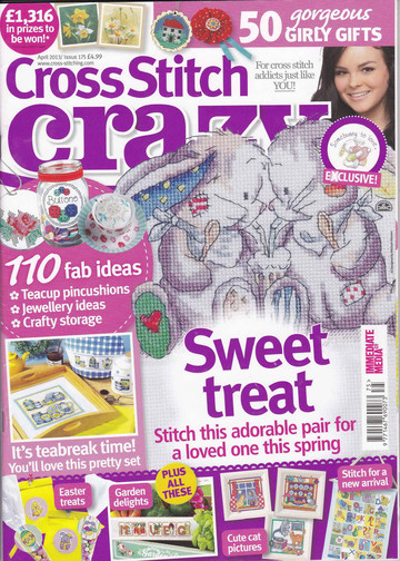 Cross Stitch Crazy 175 апрель 2013
