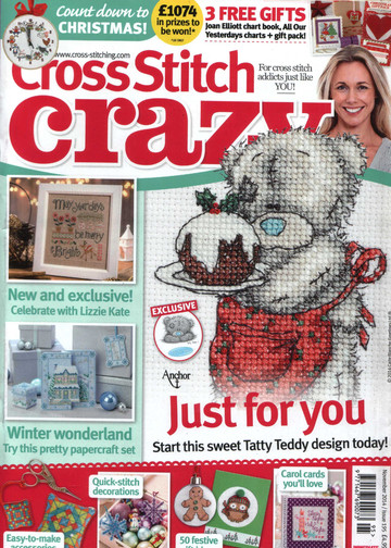 Cross Stitch Crazy 195 ноябрь 2014 + приложение Christmas Chart Book