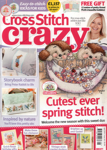 Cross Stitch Crazy 201 апрель 2015