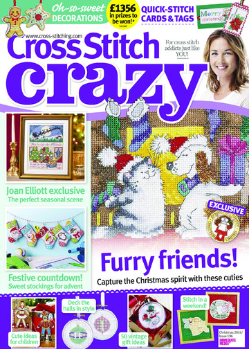 Cross Stitch Crazy 196 рождество 2014-1