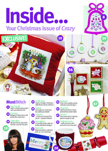 Cross Stitch Crazy 196 рождество 2014-4