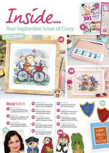Cross Stitch Crazy 206 сентябрь 2015-4