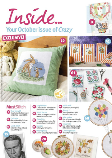 Cross Stitch Crazy 207 октябрь 2015-4