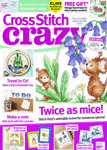 Cross Stitch Crazy 215 май 2016