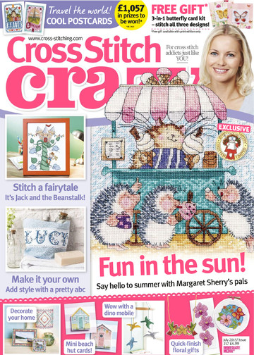 Cross Stitch Crazy 217 июль 2016