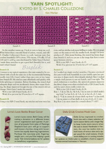Interweave Crochet 2007 Spring-4