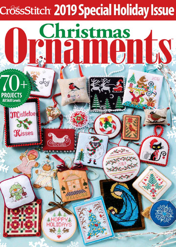 Just CrossStitch 2019 Christmas Ornaments-1