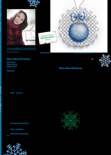 Just CrossStitch 2020 Christmas Ornaments-8
