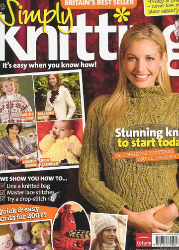Simply Knitting 2007-02