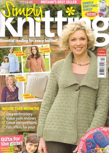 Simply Knitting 2009-02-1