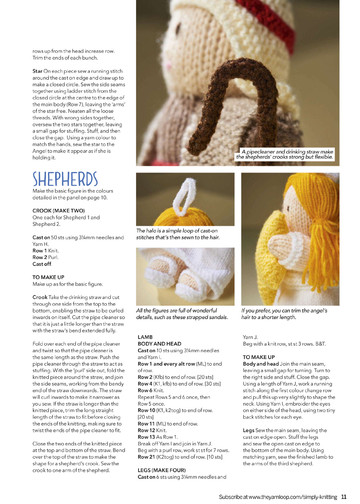 Simply Knitting 2018 Knit Your Own Nativity-11