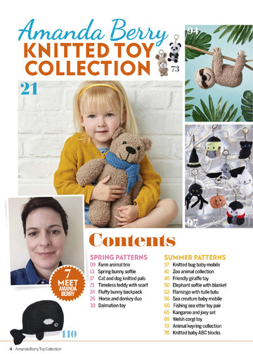 Simply Knitting 2020 Amanda Berry Knitted Toy Collection-4