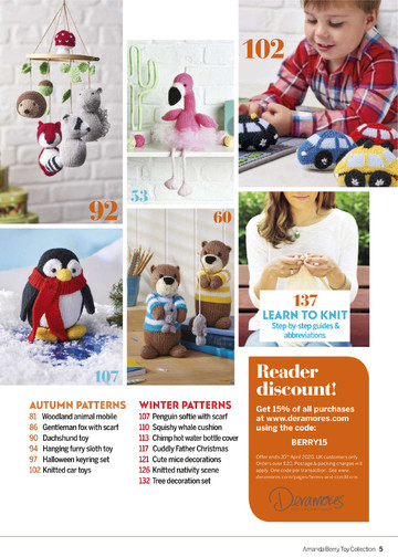 Simply Knitting 2020 Amanda Berry Knitted Toy Collection-5