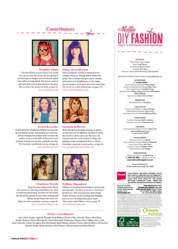 Mollie Makes - 2014 DIY Fashion-6