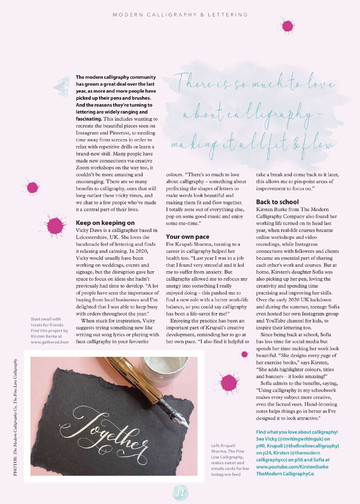 Mollie Makes - 2021 Modern Calligraphy-11
