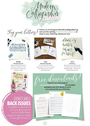 Mollie Makes - 2021 Modern Calligraphy-12