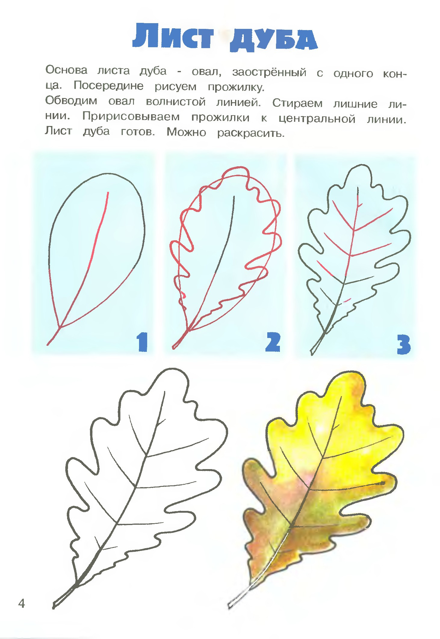 Листья основа. Рисуем дубовый лист поэтапно. Поэтапное рисование листа дуба. Поэтапное рисование листьев. Рисование на листьях дуба.