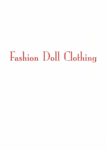 Rosemarie Ionker - Fashion Doll Clothing - 2006-2