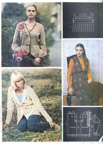 Альбом моделей «Вязание» - 1985-5