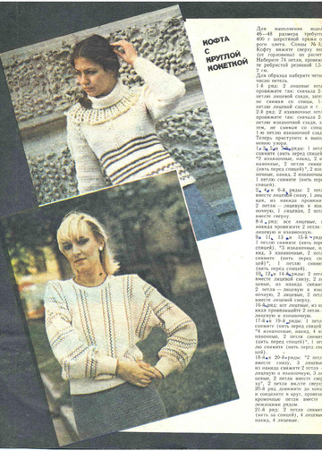 Альбом моделей «Вязание» - 1986-10