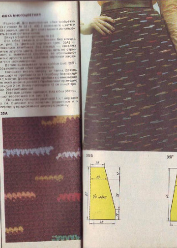 Альбом моделей «Вязание» - 1986 Вязание крючком-11