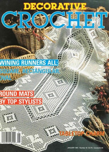 Decorative Crochet 19 01-1991