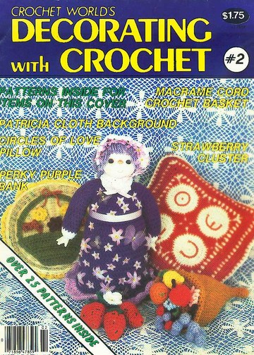 Crochet World Decorating with crochet 1984 2