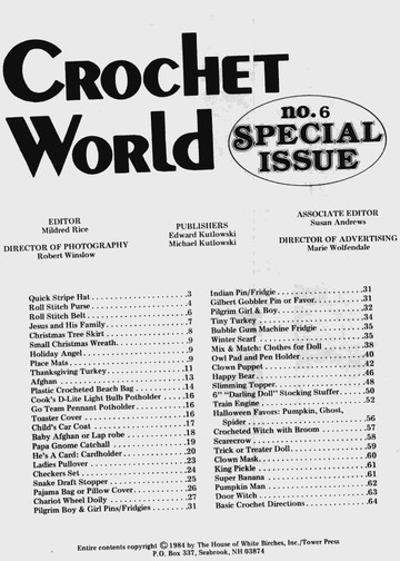 Crochet World Special Issue No 6 2