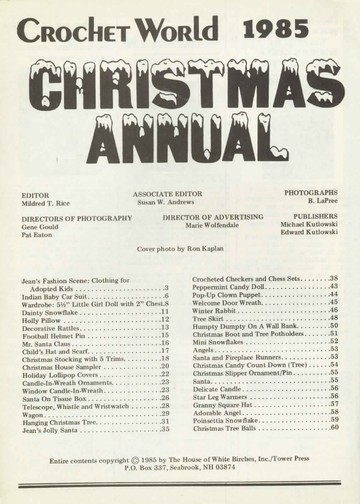 CW Christmas Annual 1985 2