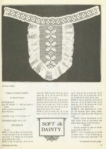 Crochet World  Christmas in July 1985 3