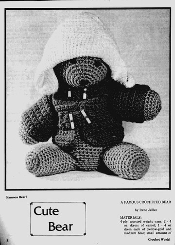 Crochet World  Christmas in July 1985 8