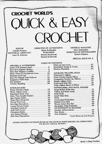 Crochet World Quick & Easy 2 2 No 3