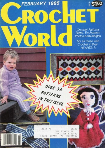crochet world february 1985 fc