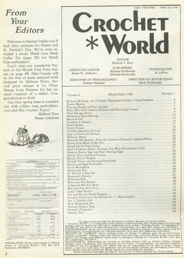 Crochet World April 1985 2